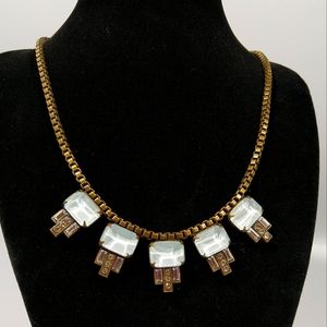 Loren Hope Alex Crystal Art Deco statement Necklace